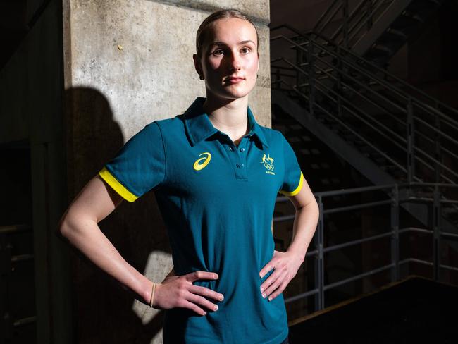 Australian diver Ellie Cole is into the 10m platform final. Picture: Tom Parrish