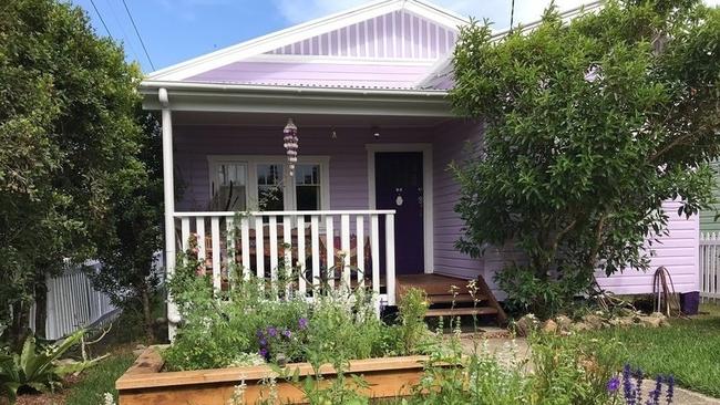 The bright colour was in breach of heritage conservation laws. Photo: Supplied