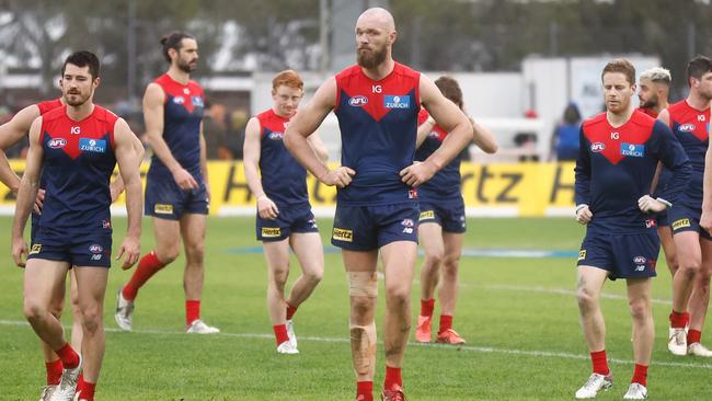 Inefficiency in front of the big sticks cost the Dees once again, this time against GWS. (Photo by Michael Willson/AFL Photos via Getty Images)