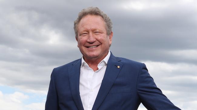 SYDNEY, AUSTRALIA - NewsWire Photos DECEMBER 10, 2021: Mining Magnate, Andrew Forrest announced today that Fortescue CEO, Elizabeth Gains will be leaving her role once they find a replacement but she will remain on the Board of Directors. Picture: NCA NewsWire / David Swift