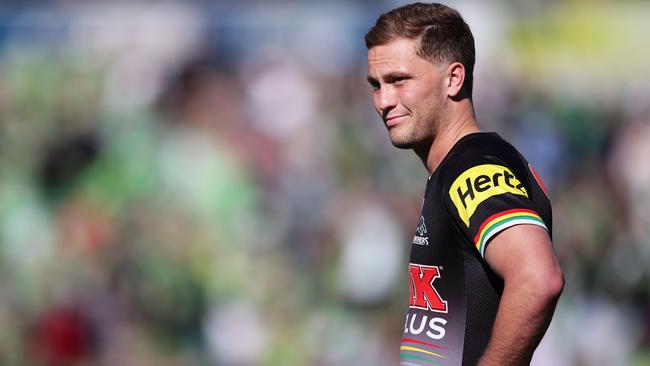 Matt Moylan struggled at times during 2017 at Penrith. Picture: Getty Images