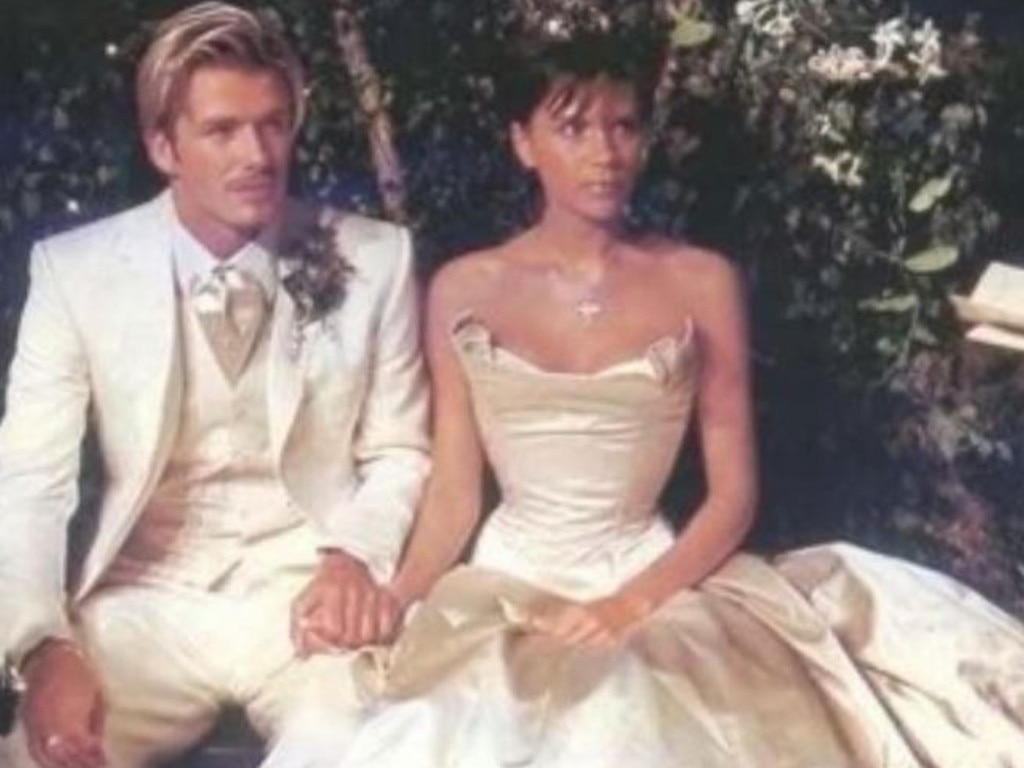 The Beckhams were married at Luttrellstown Castle in Ireland.