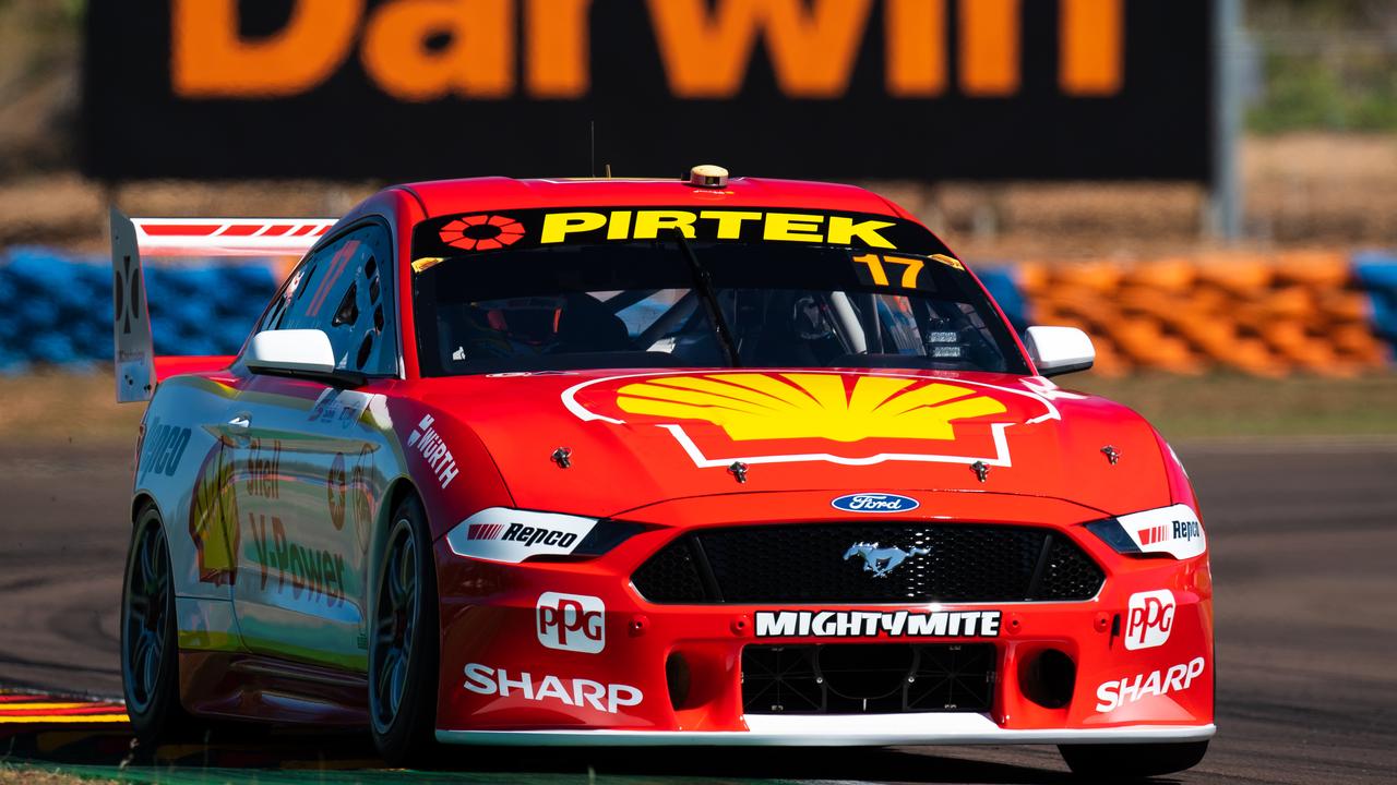 Scott McLaughlin made a bright start to his Triple Crown attempt on Friday.