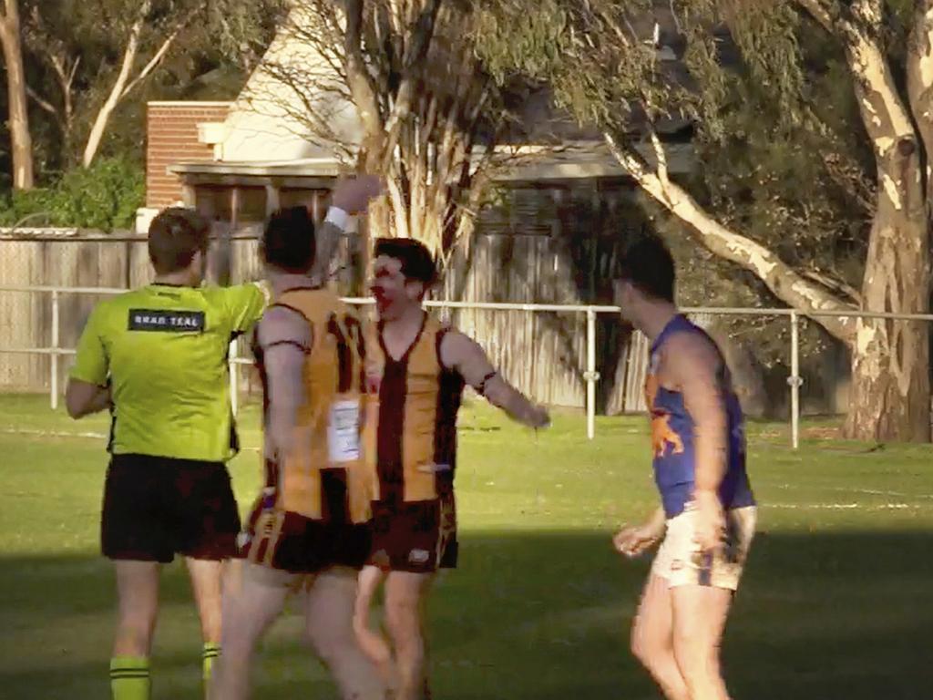 Witnesses revealed that Taylors Lakes players engaged in provocative taunts directed at Pell, asking: ‘Who‘s getting the three votes today?’