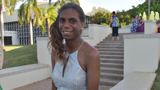 Maddie Ward at the Sarina State High School formal at the MECC, Mackay, on Thursday November 19. Picture: Zizi Averill
