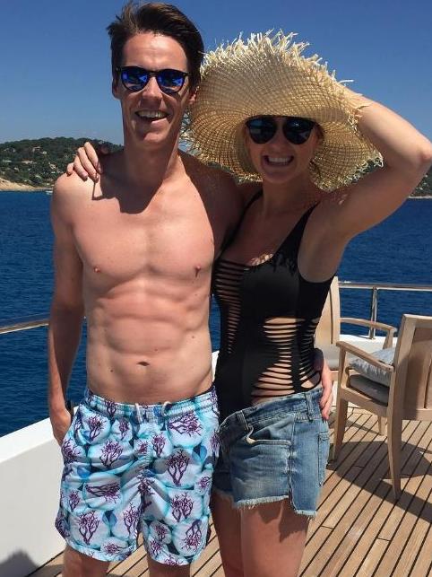 Roxy Jacenko with husband Oliver Curtis.