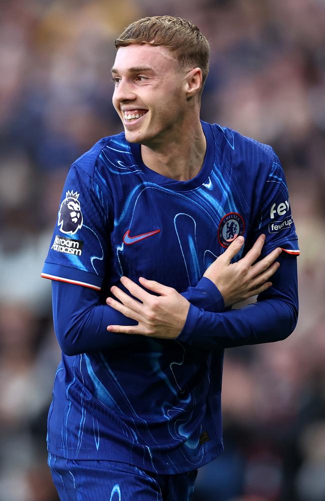 Cole Palmer celebrates scoring Chelsea's second goal. Picture: Getty Images