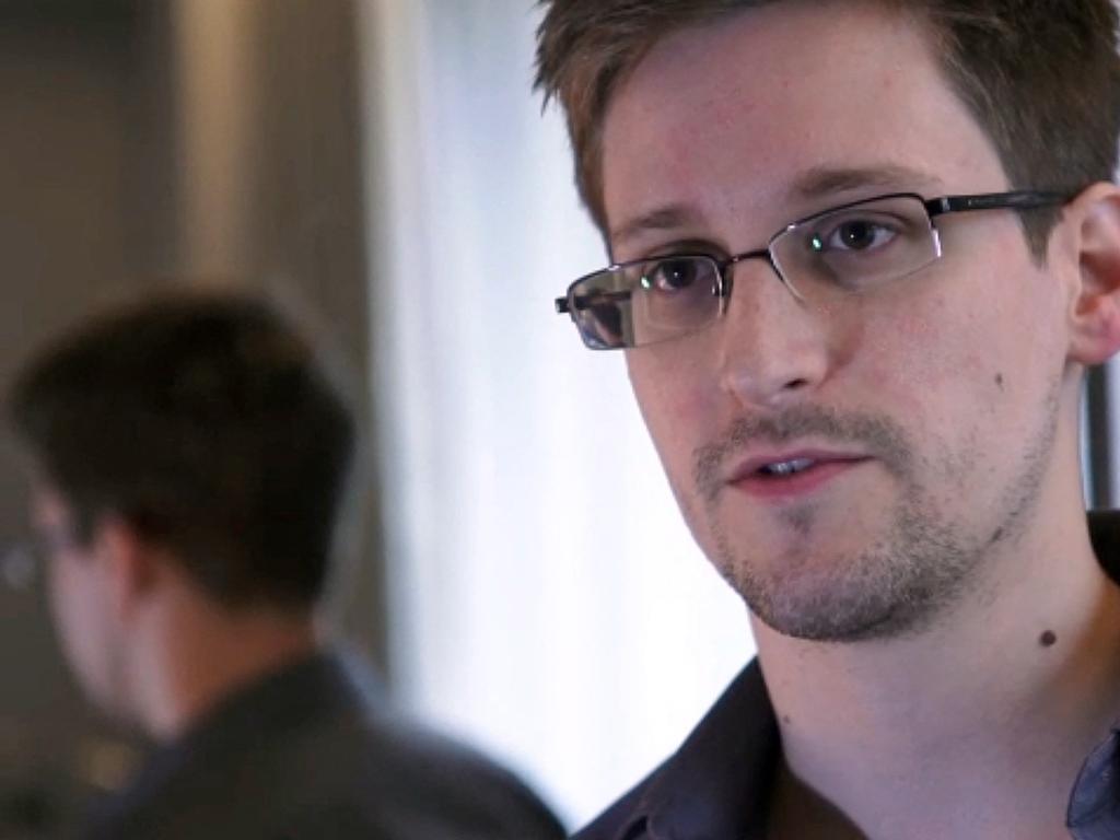 NSA whistleblower Edward Snowden.