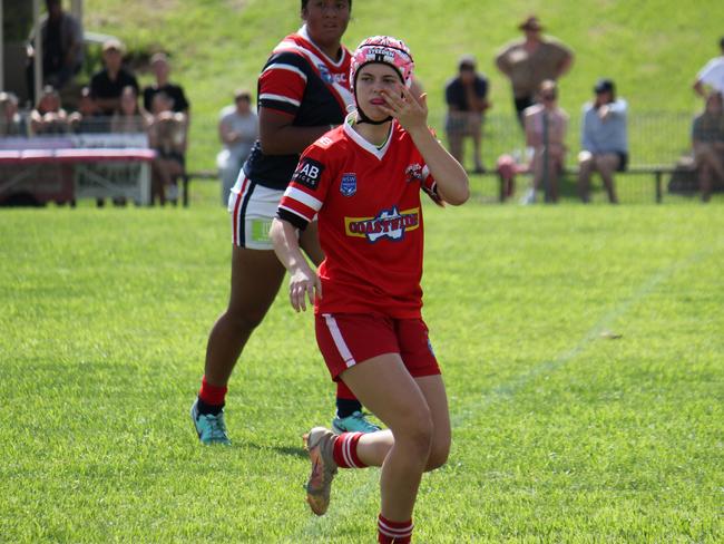 Bridget Shearer of the Illawarra Steelers Lisa Fiaola Cup side. Picture: Kevin Merrigan