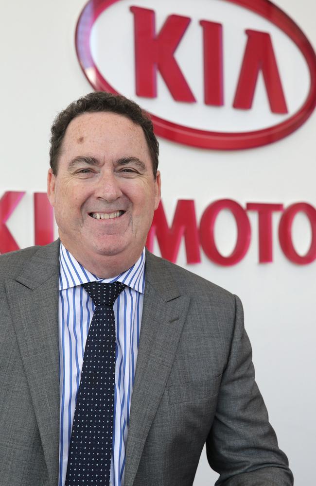 Ambition ... Kia Australia boss Damien Meredith aims to double sales within four years. Picture: Supplied.