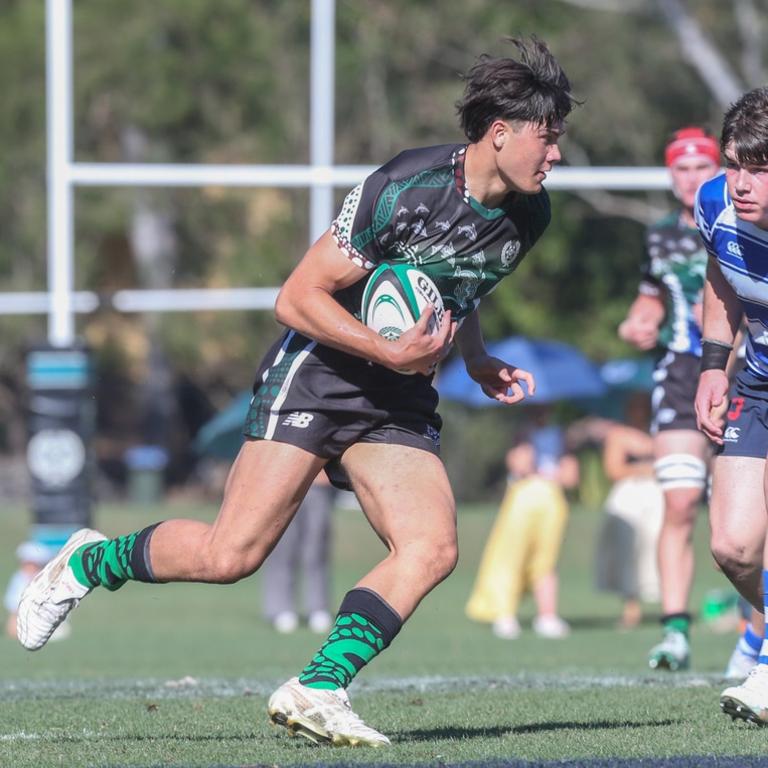 Frank Howarth. GPS First XV rugby between Nudgee College and BBC. Photos by Stephen Archer