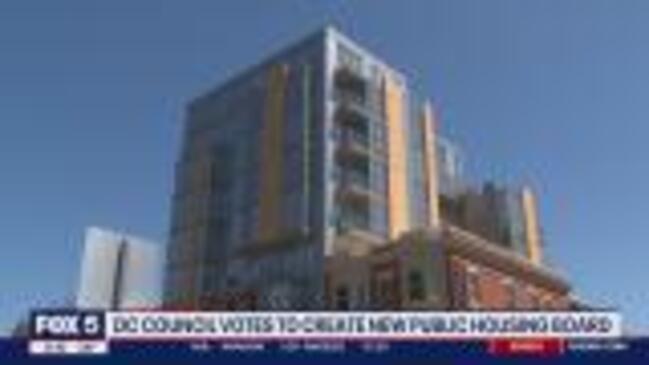 DC Council votes to create new public housing board