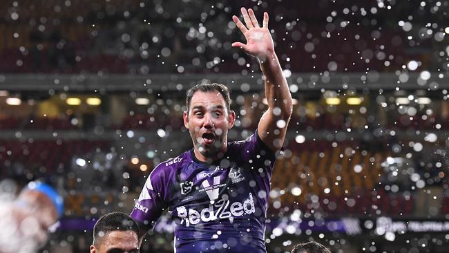 Cameron Smith is set to retire as the greatest of all time. Picture: Bradley Kanaris/Getty