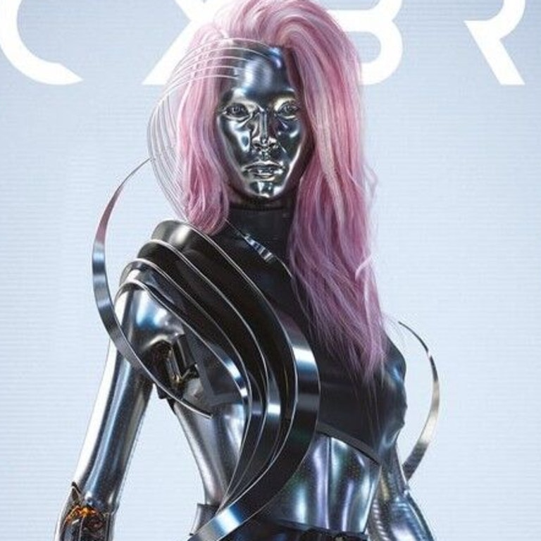 Grimes voices Lizzy Wizzy. Picture: Cyberpunk 2077