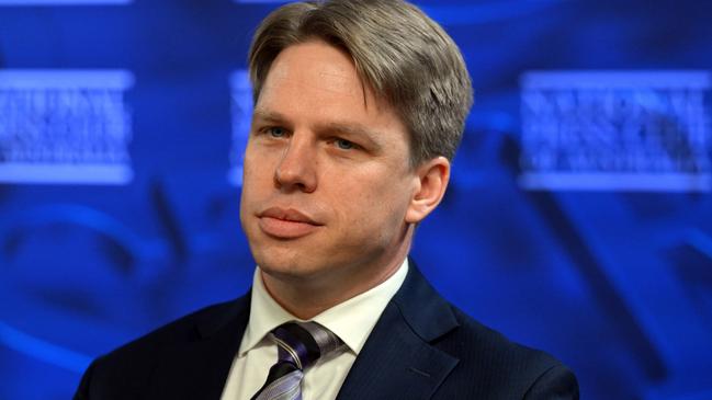 Labor national secretary and campaign director Paul Erickson at a previous appearance at the National Press Club. Picture: AAP