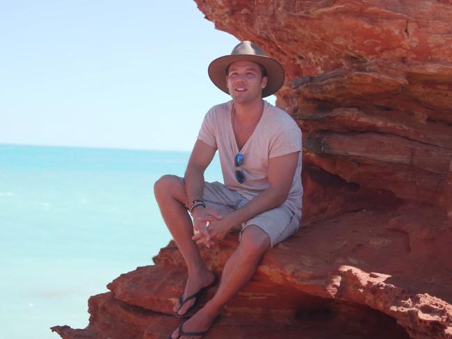 Lincoln Lewis at Cable Beach, WA. Picture: Tourism Australia