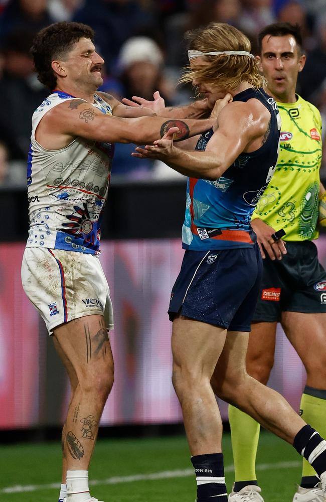 Smith got the four points against his former side. Picture: Michael Willson/AFL Photos via Getty Images