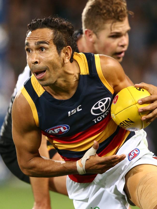 Crows star Eddie Betts.