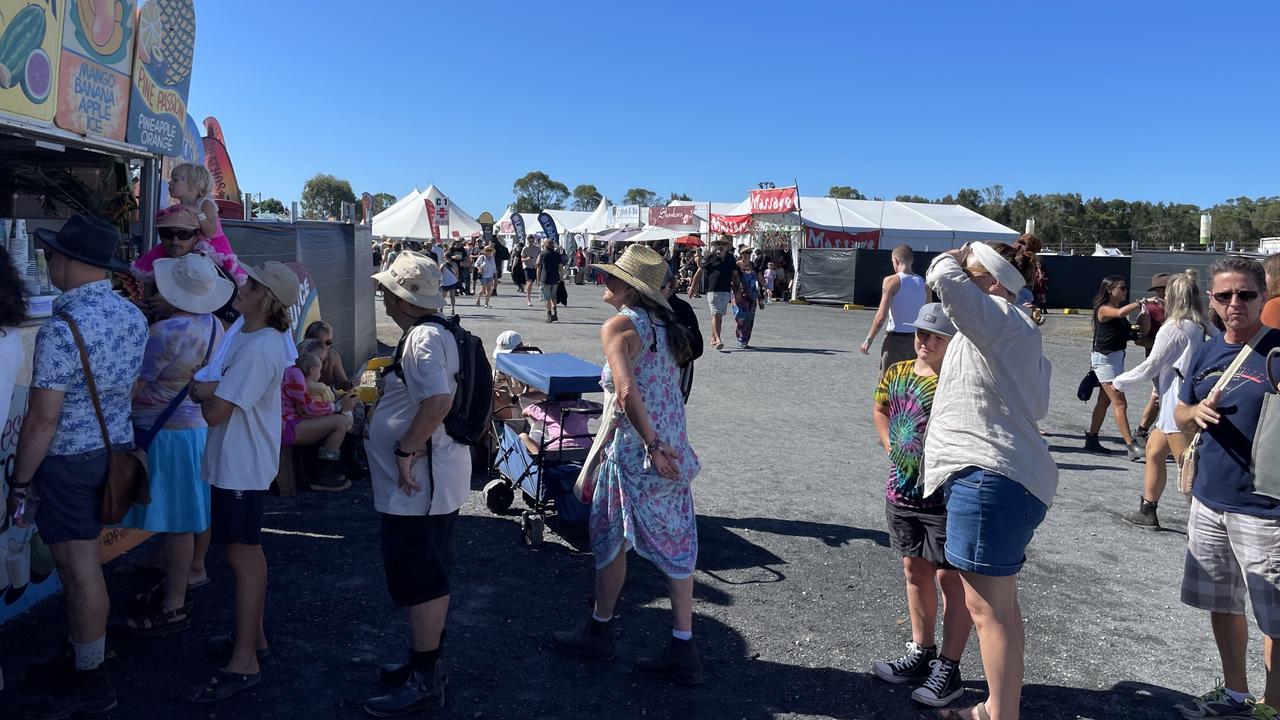 Bluesfest at Byron Bay's Tyagarah show ground. Picture: Savannah Pocock