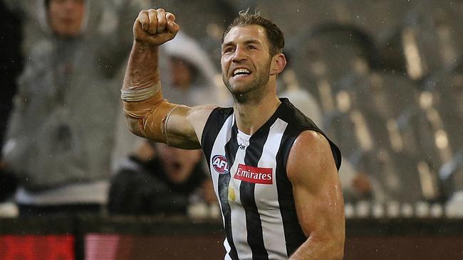 The Bulldogs should secure Travis Cloke during the trade period. Picture: Wayne Ludbey