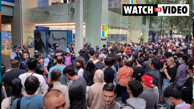 Strange reason for massive crowds at Westfield