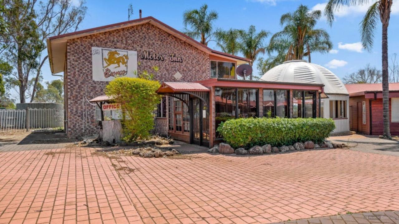 The Bronco Motor Inn at 10804-10816 Warrego Hwy, Charlton in its better days. Picture: Real Commercial / LJ Hooker Toowoomba