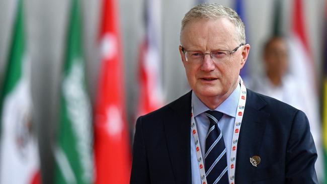 Outgoing RBA governor Philip Lowe. Picture: AFP