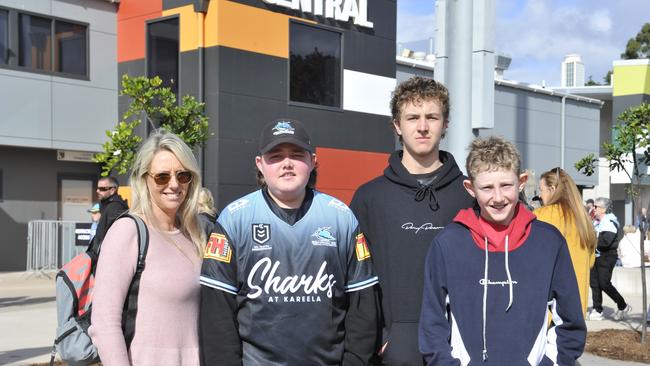Coffs Harbour league fans were out in force to watch the Cronulla Sharks take on the Gold Coast Titans at C.ex Stadium. Photo: Tim Jarrett