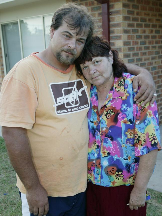 Darren Towle and his mother, Jillian Wilson.