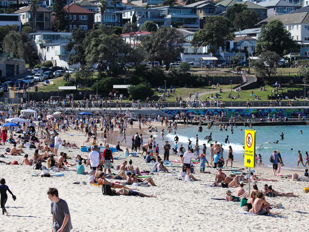 Local councils have prepared to close off access to beaches if they become too crowded.