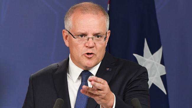 Prime Minister Scott Morrison. Picture: AAP Image/Peter Rae