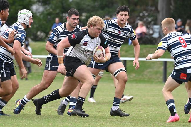 Former Souths prop Slater Galloway. Picture, John Gass
