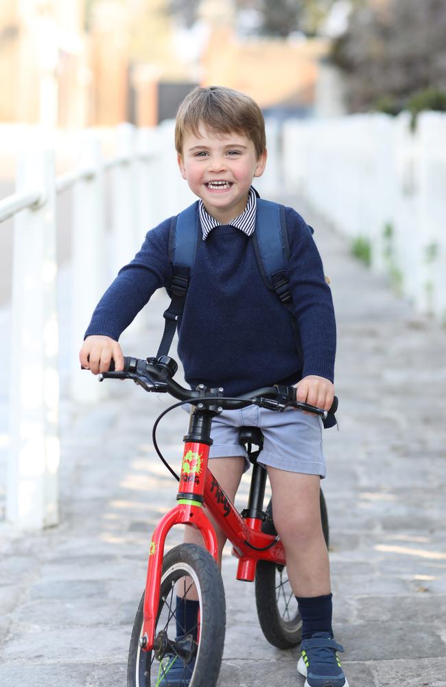 Prince Louis has turned three. Picture: Getty Images