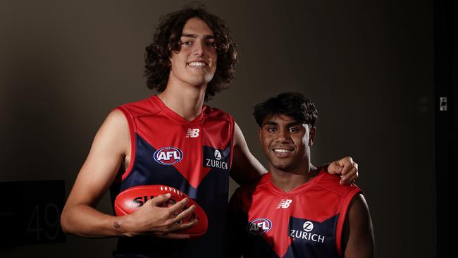 Luke Jackson and Kysaiah Pickett joined the Demons in the 2019 draft.