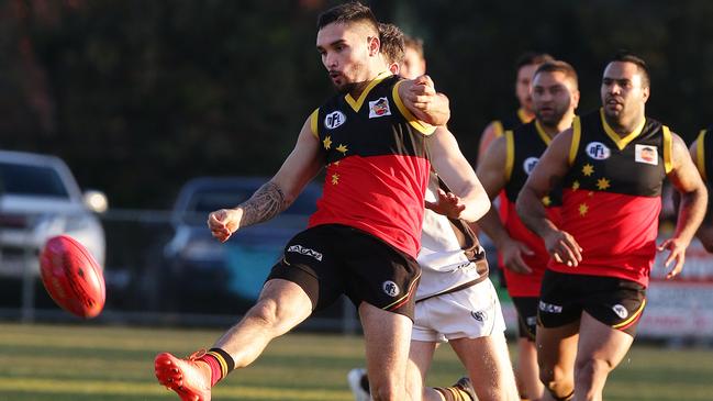 Hedley Smith in action for Fitzroy Stars. Picture: Andrew Tauber