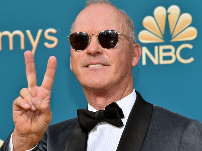 US actor Michael Keaton arrives for the 74th Emmy Awards at the Microsoft Theater in Los Angeles, California, on September 12, 2022. (Photo by Chris Delmas / AFP)