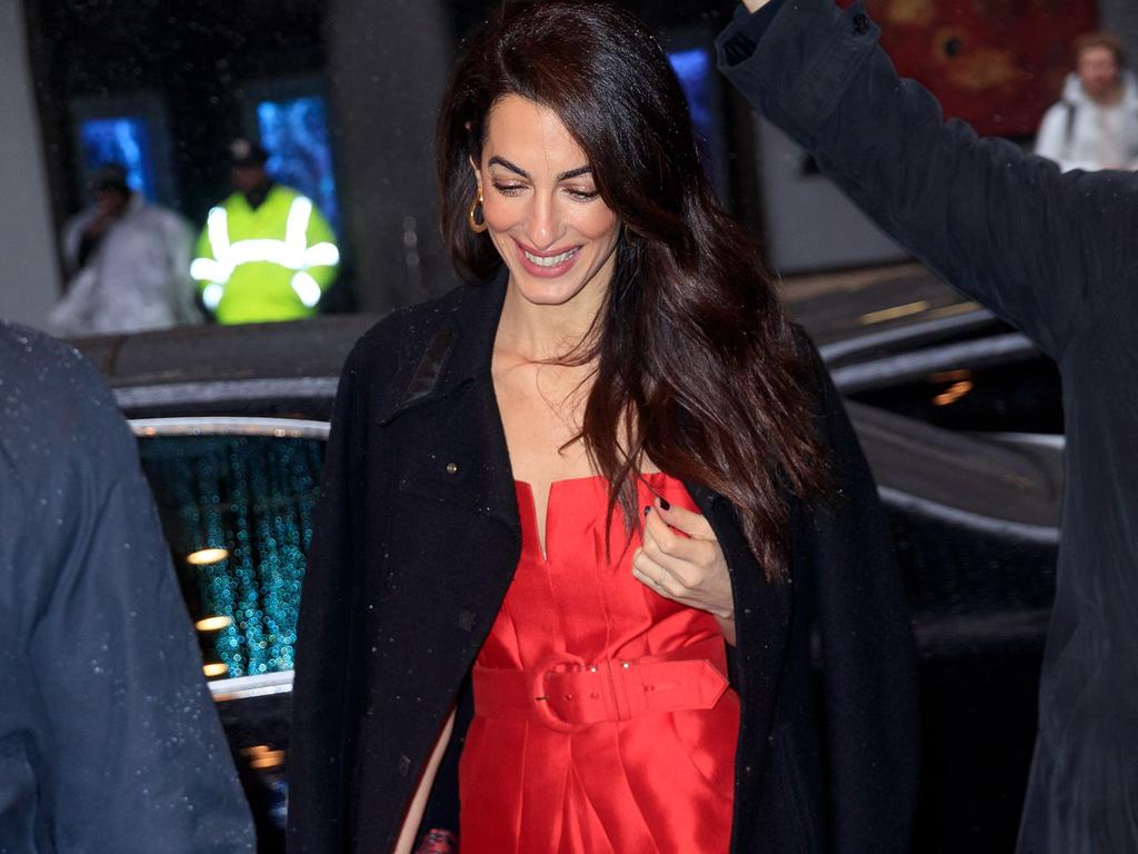 Amal Clooney were among those who attended the extravagant shower. 