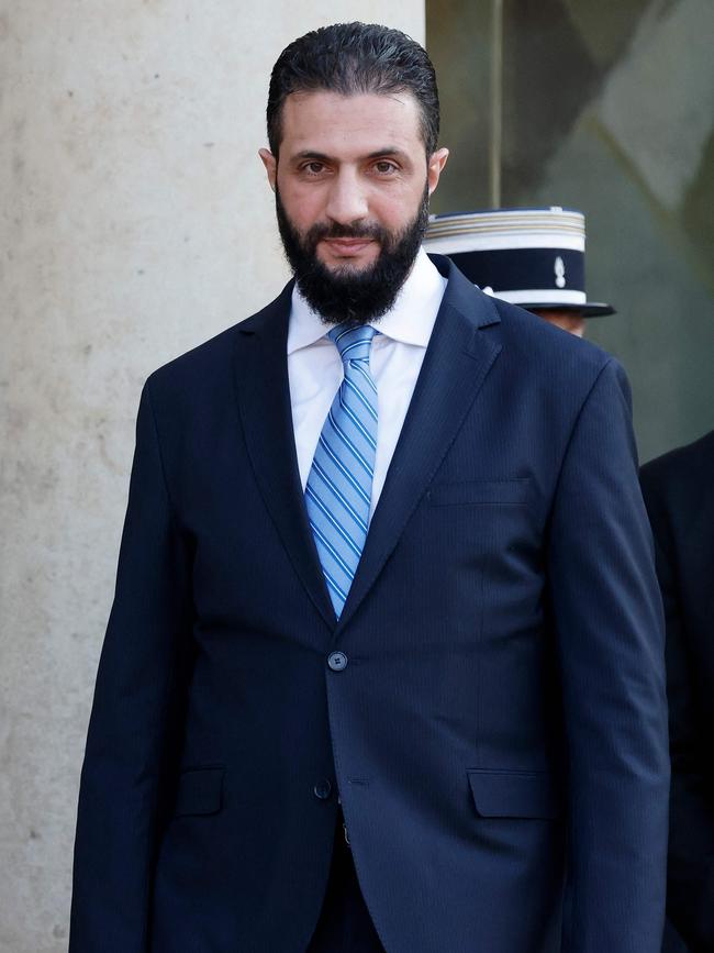 Syrian President Ahmed al-Sharaa. Picture: AFP