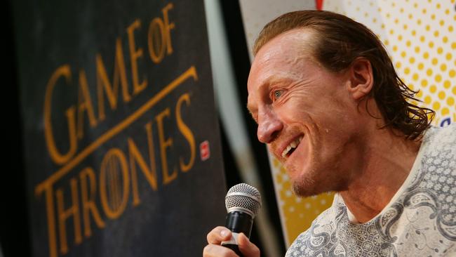 Game of Thrones star Jerome Flynn (Bronn). Picture: Peter Wallis