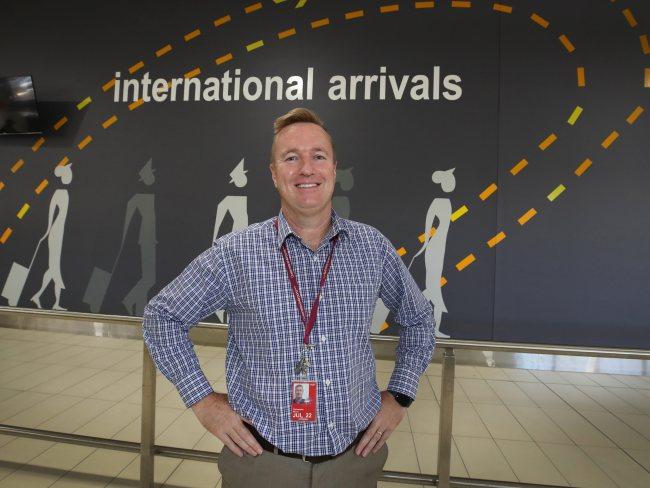 Gold Coast Airport CEO Chris Mills. Picture: Glenn Hampson