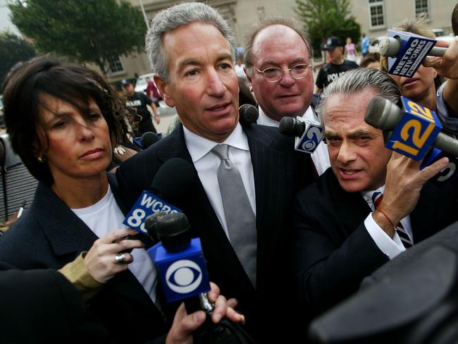 Charles Kushner outside court in 2004. Picture: AFP