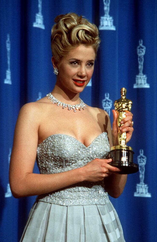 Mira Sorvino’s acting career was derailed by Harvey Weinstein. Picture: AP