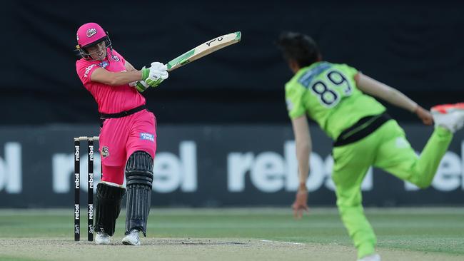 Alyssa Healy was quick off the mark against the Thunder. picture: Getty Images