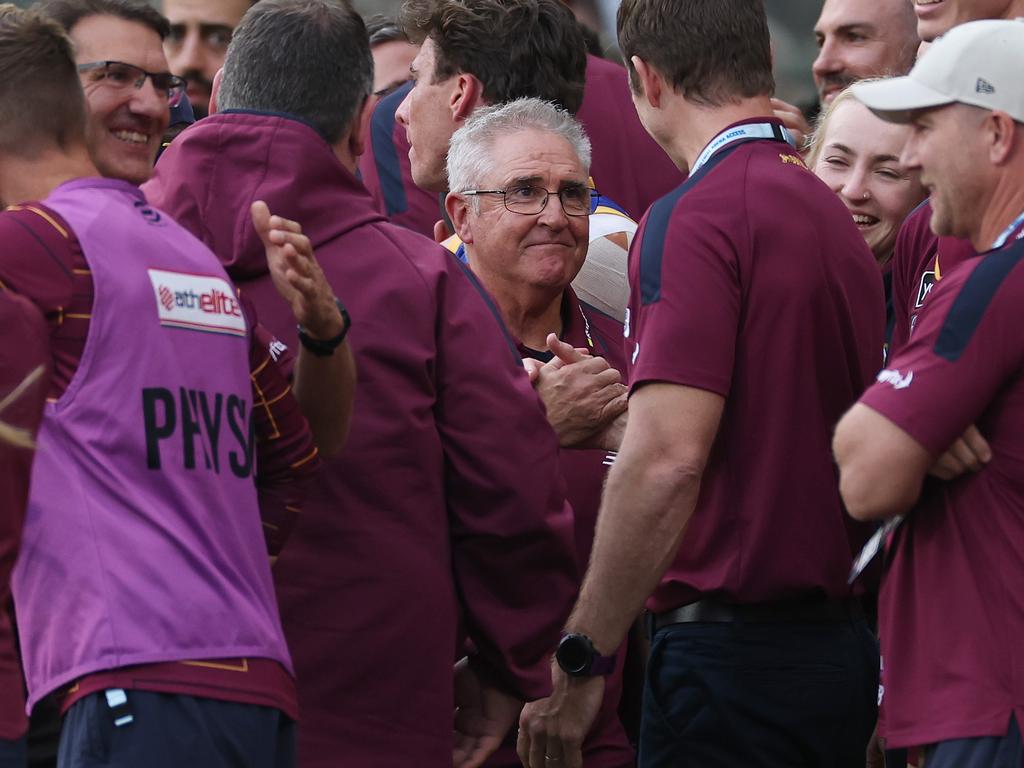 Chris Fagan after the grand final win. Picture: Getty Images