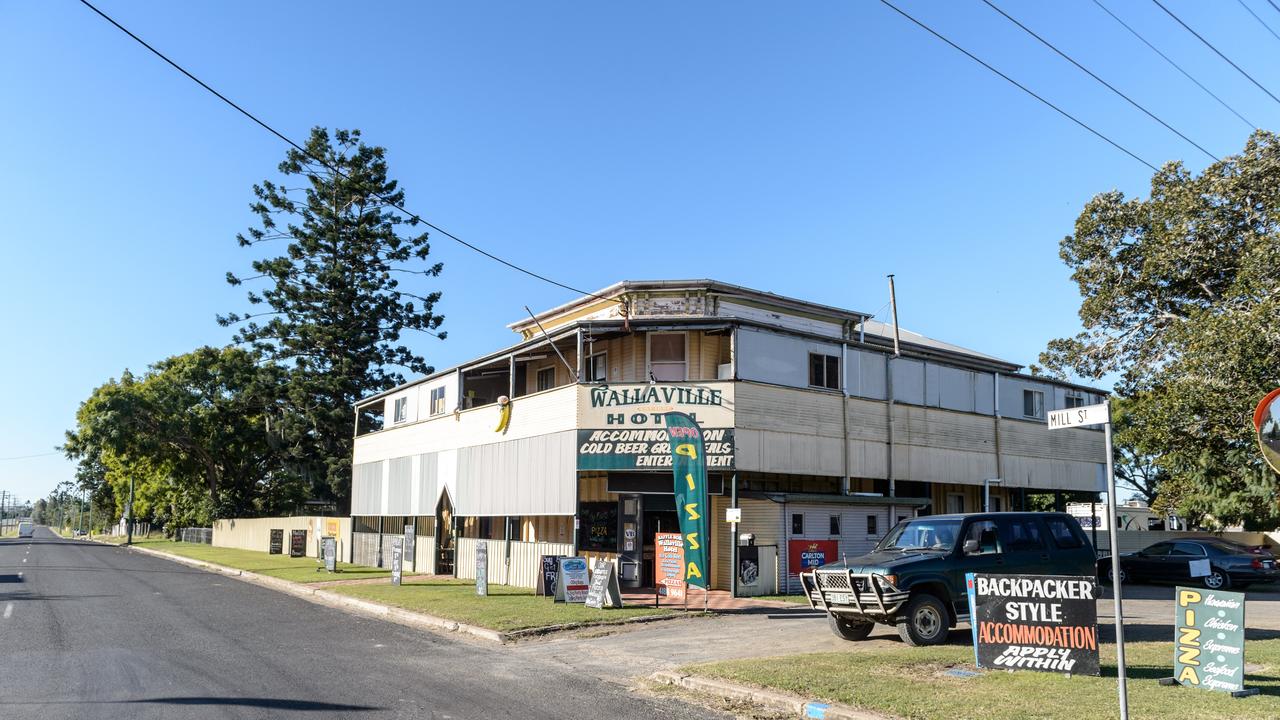 The Wallaville Hotel has often been a welcome to visitors to the area