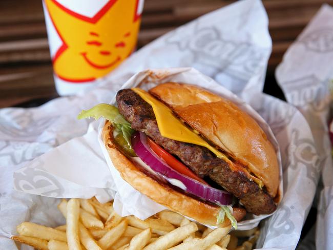 Carl's Jr opens in Docklands in February. Picture: Troy Snook