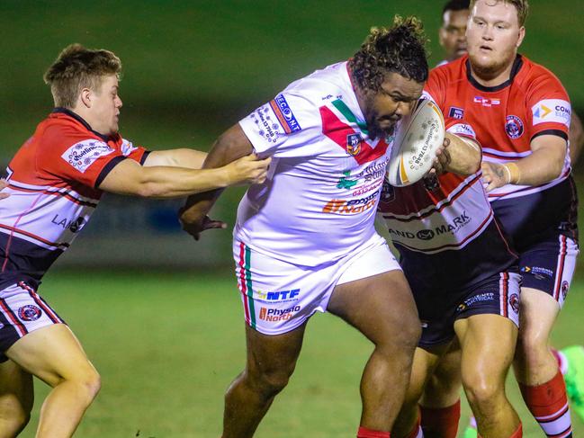 Shaun Wauchope has put in plenty of strong carries for the Bears. Picture: Glenn Campbell