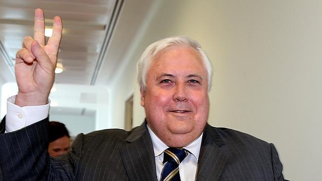 Clive Palmer at Parliament