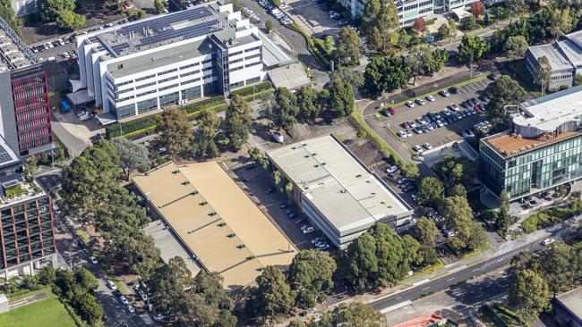 ESR is selling a business park in Macquarie Park, Sydney, for more than $100m.