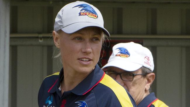 Erin Phillips makes her return tomorrow. Picture: AAP/Emma Brasier.